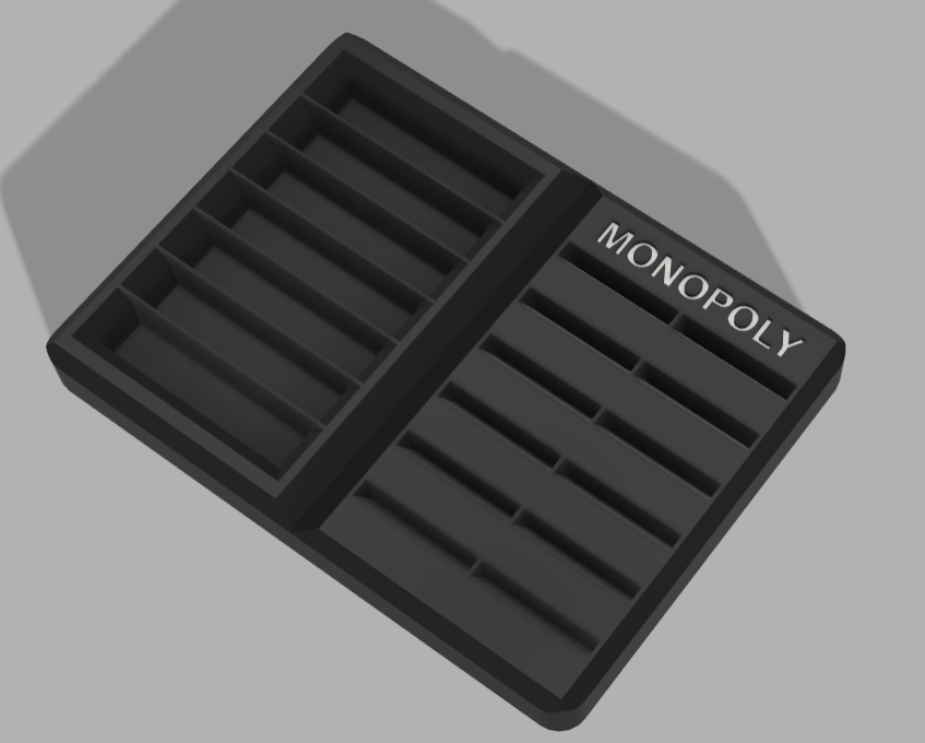 Monopoly Card Box