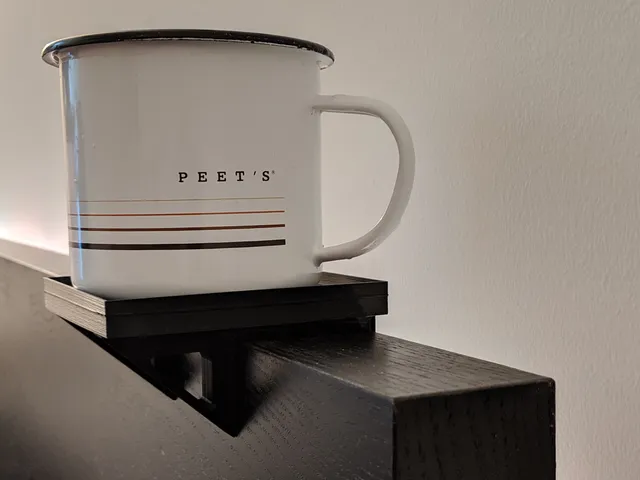 Cup holder for IKEA MALM Bed frame