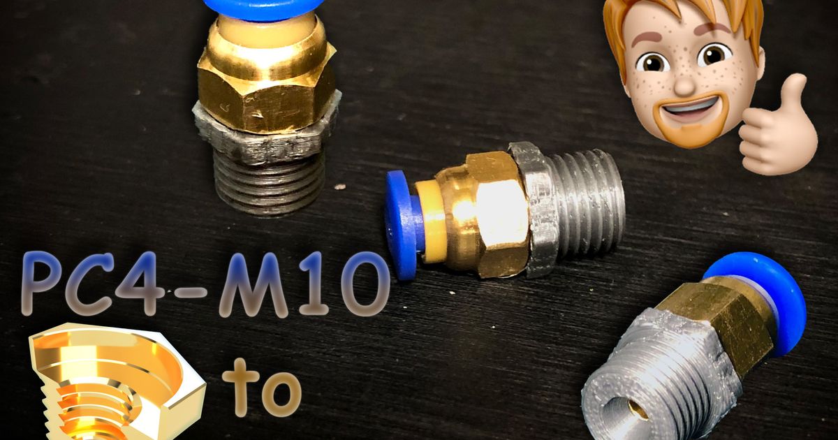 PC4-M10 to PC4-M6 Adapter von scubam@xx | Kostenloses STL-Modell ...