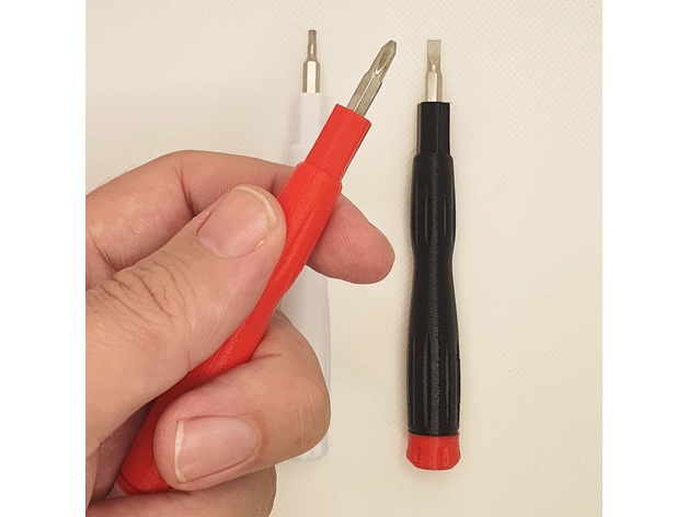 Precision Screwdriver for 4mm bits - print in place