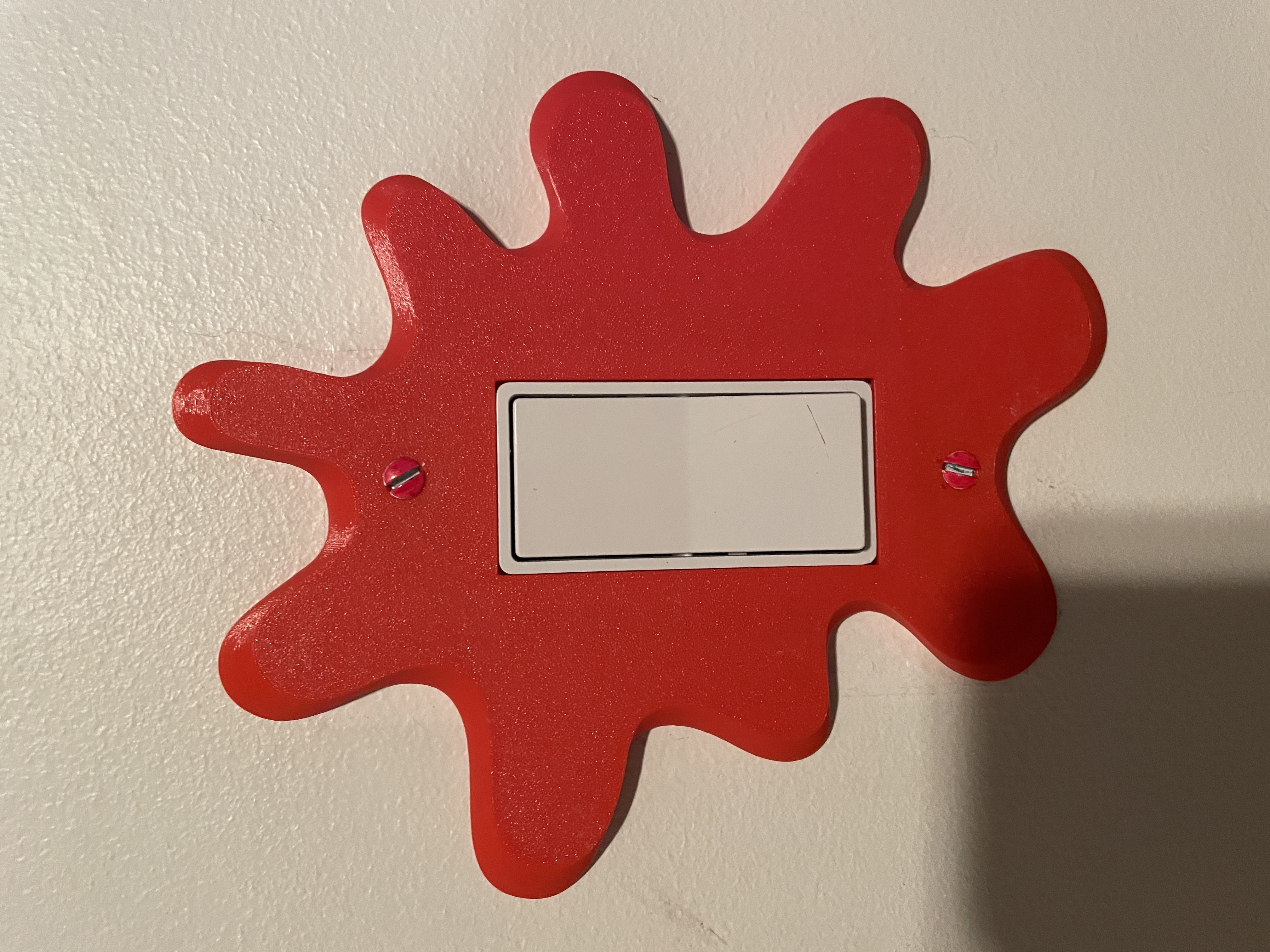 Splat Outlet Cover Plate - Remix