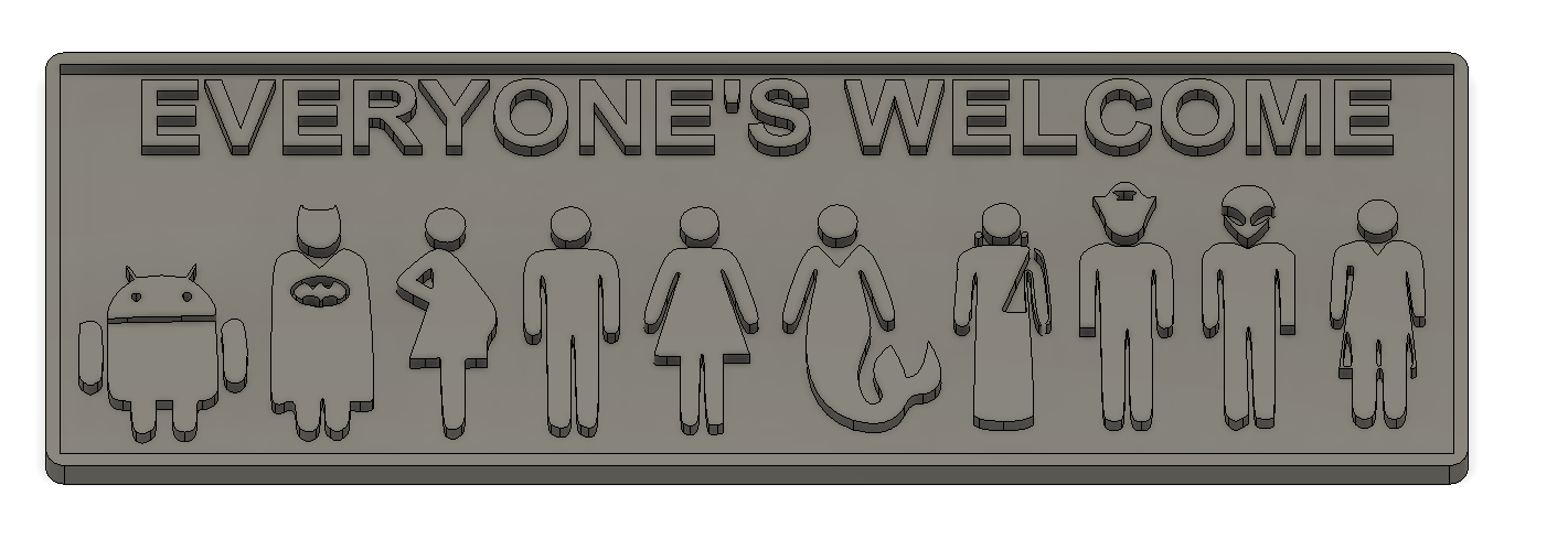 Gender EVERYONE'S WELCOME