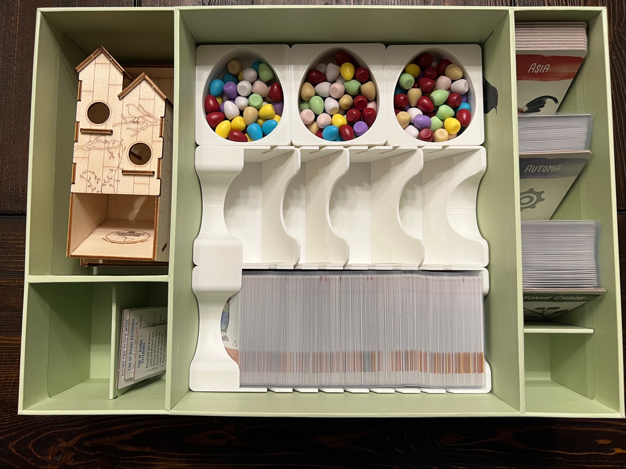 Wingspan Nesting Box Insert / Organizer - Holds All Current Expansions ...
