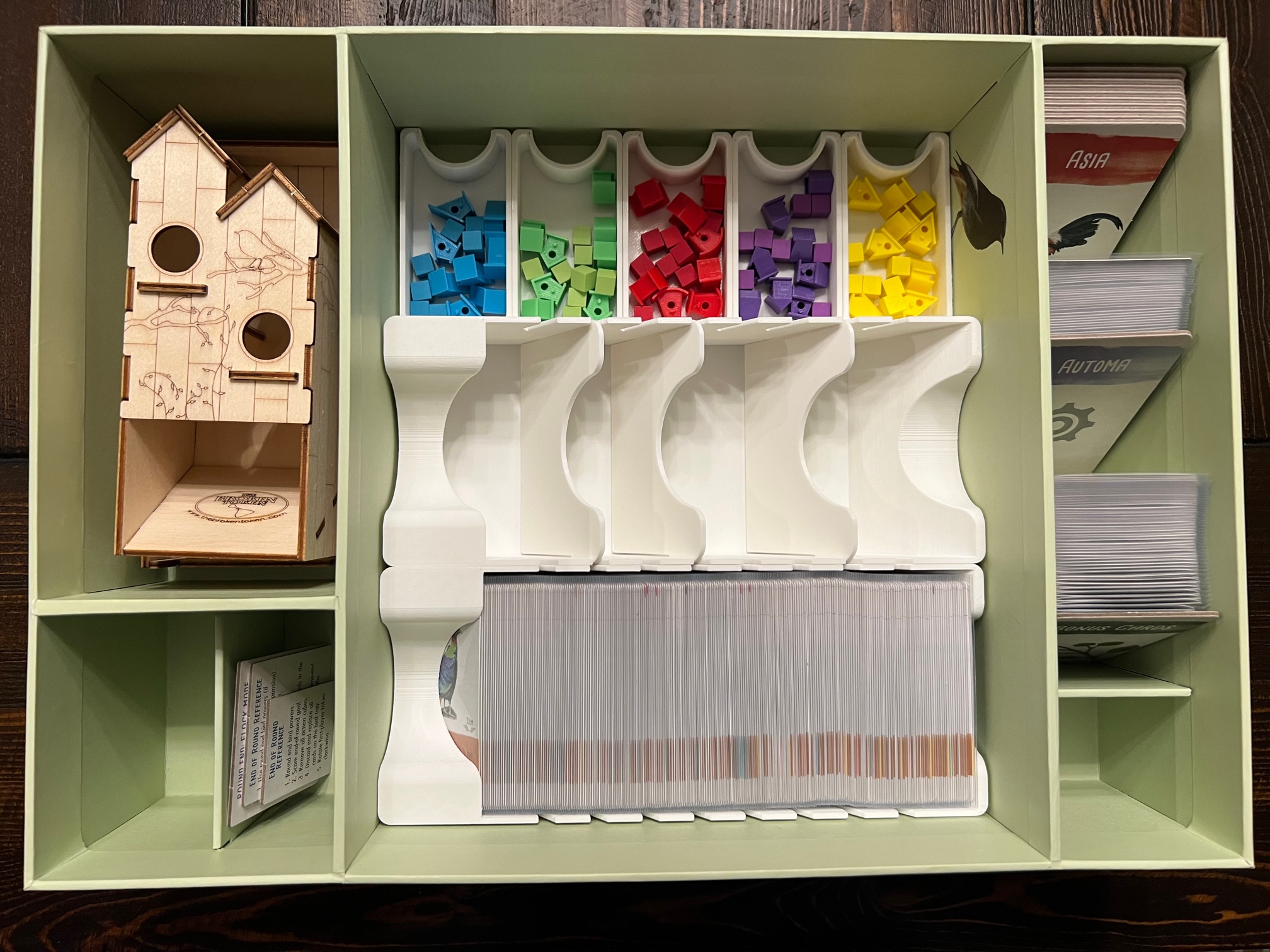 Nested Box Model Wingspan Nesting Box Insert / Organizer - Holds All Current Expansions ...
