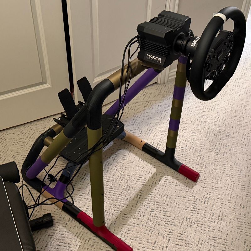 MODULAR Car Racing simulator CHASSIS RIG (FULLY 3d printable) by ...