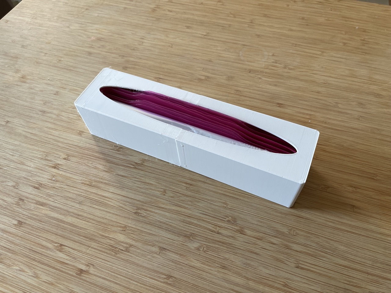 Freezer Bag Dispenser (Quart and Gallon Sized) by Alex Krush Download free STL model