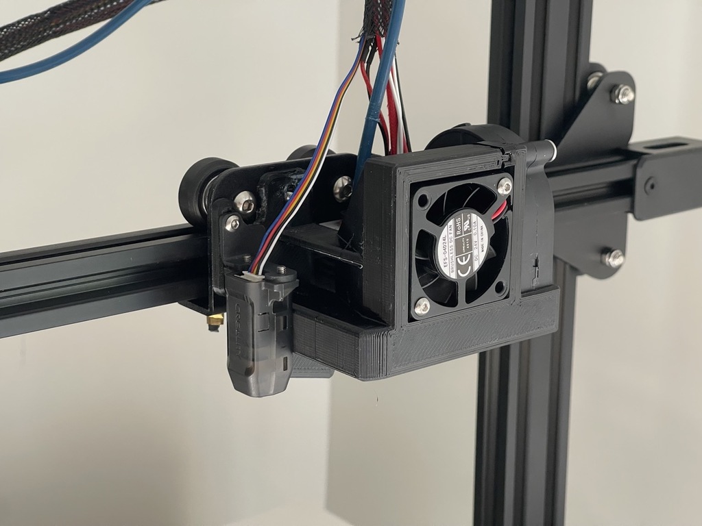 Satsana 5015 Fan Duct for Ender 3v2 CR Touch