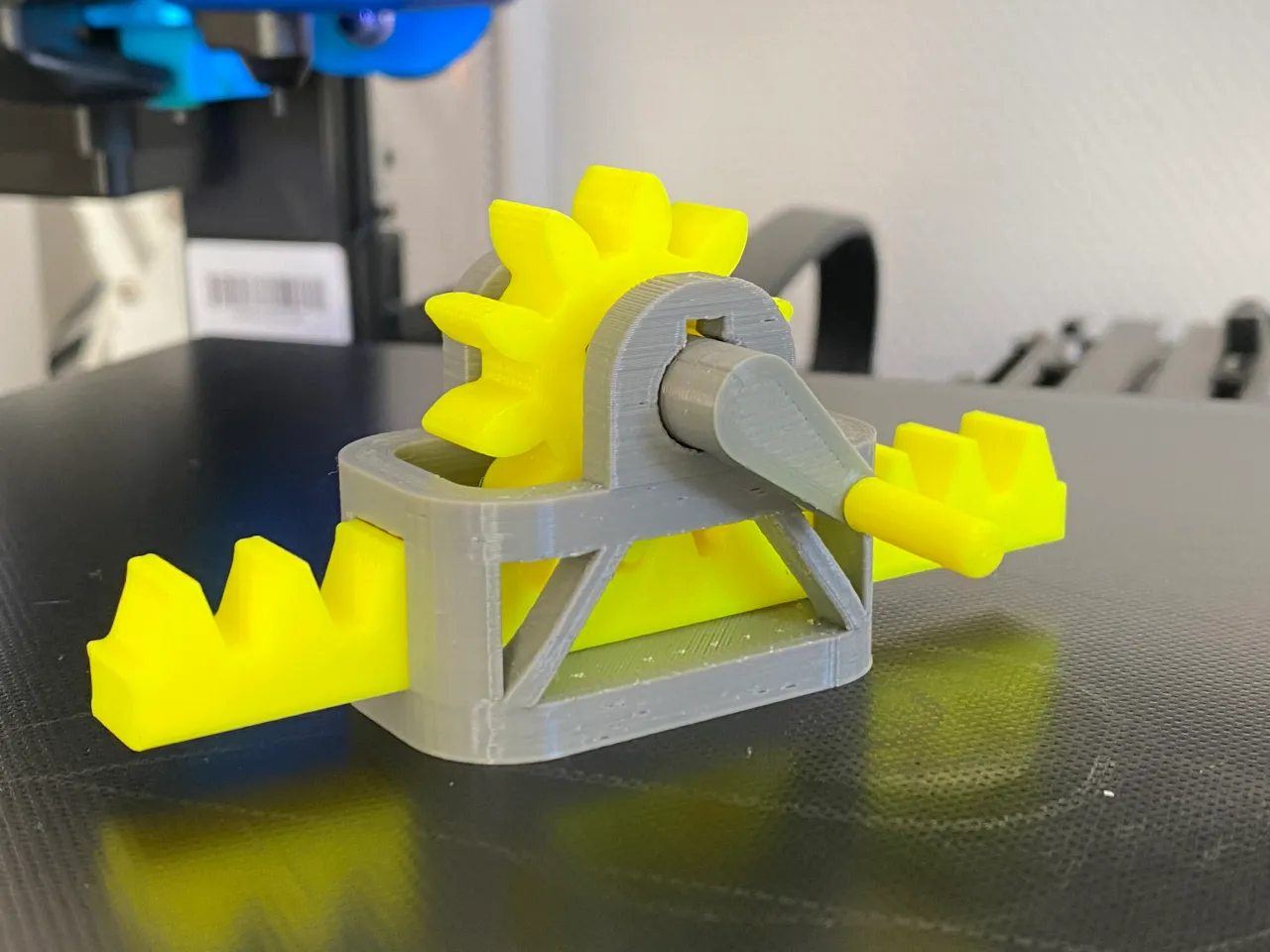 Rack And Pinion Skeletonized by Wietse | Download free STL model ...