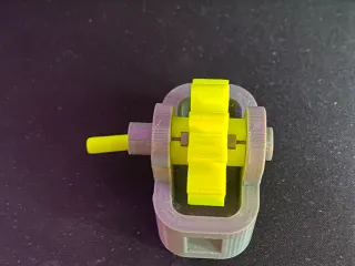 Rack And Pinion Skeletonized by Wietse | Download free STL model ...