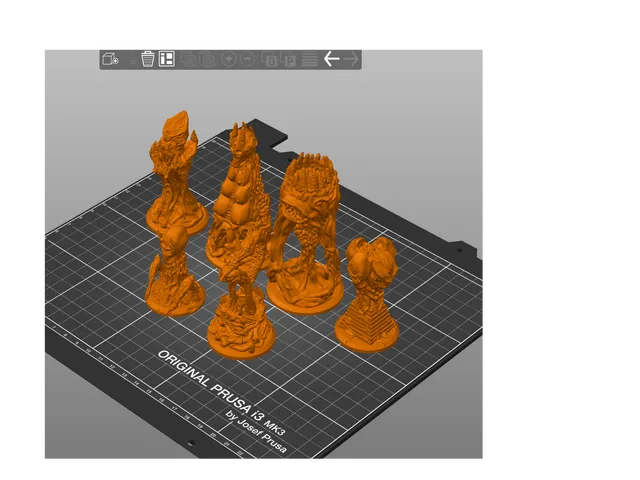 Lovecraft Chess Set