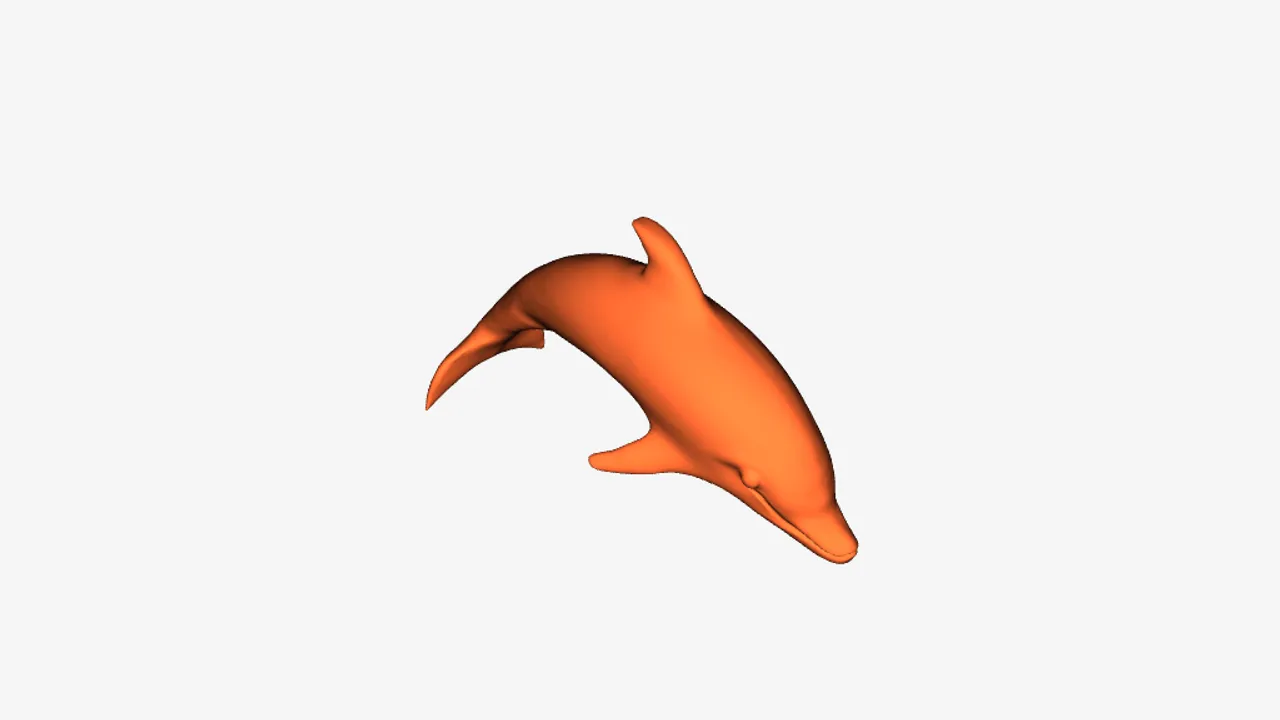 orange dolphin