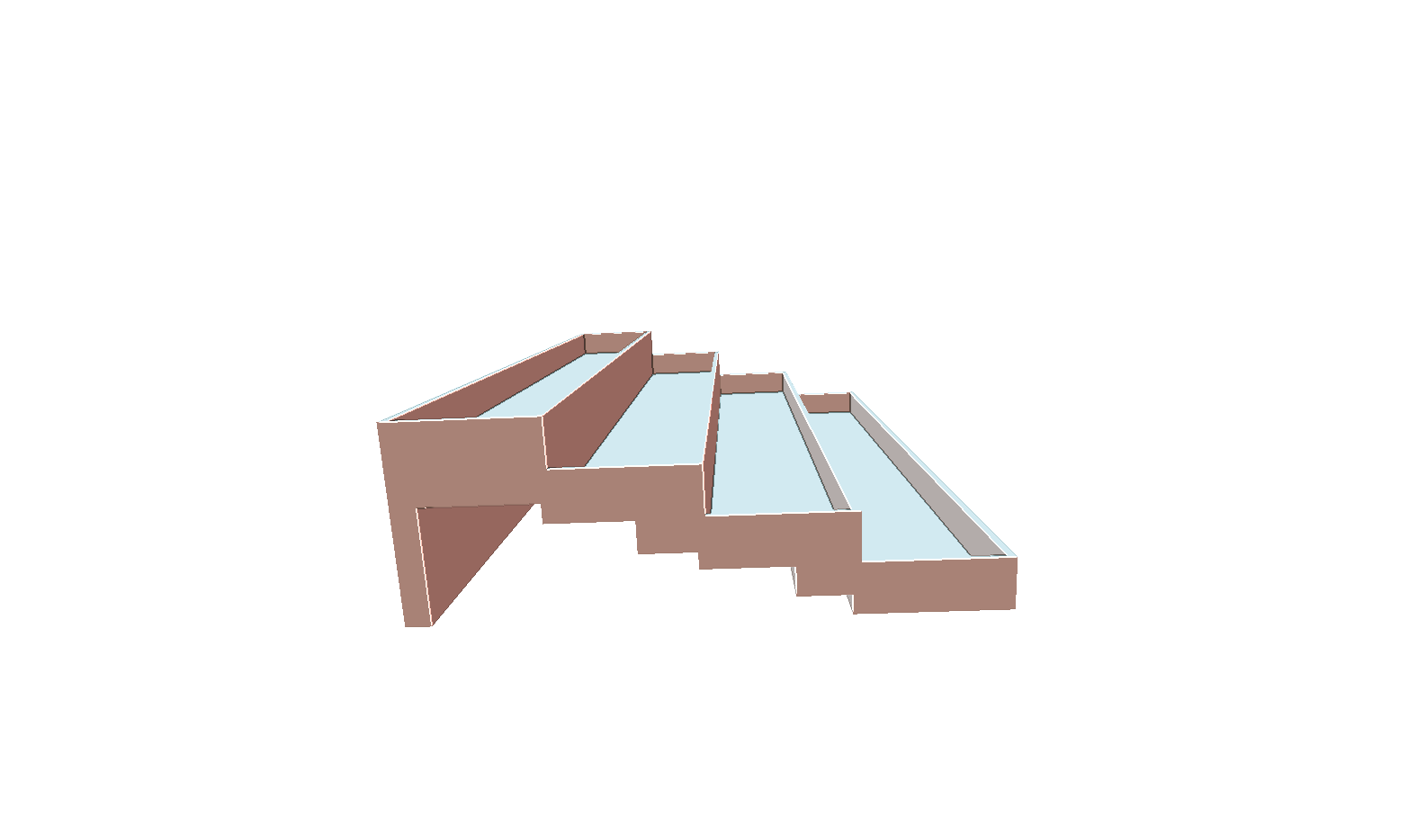 Stepped Shelf