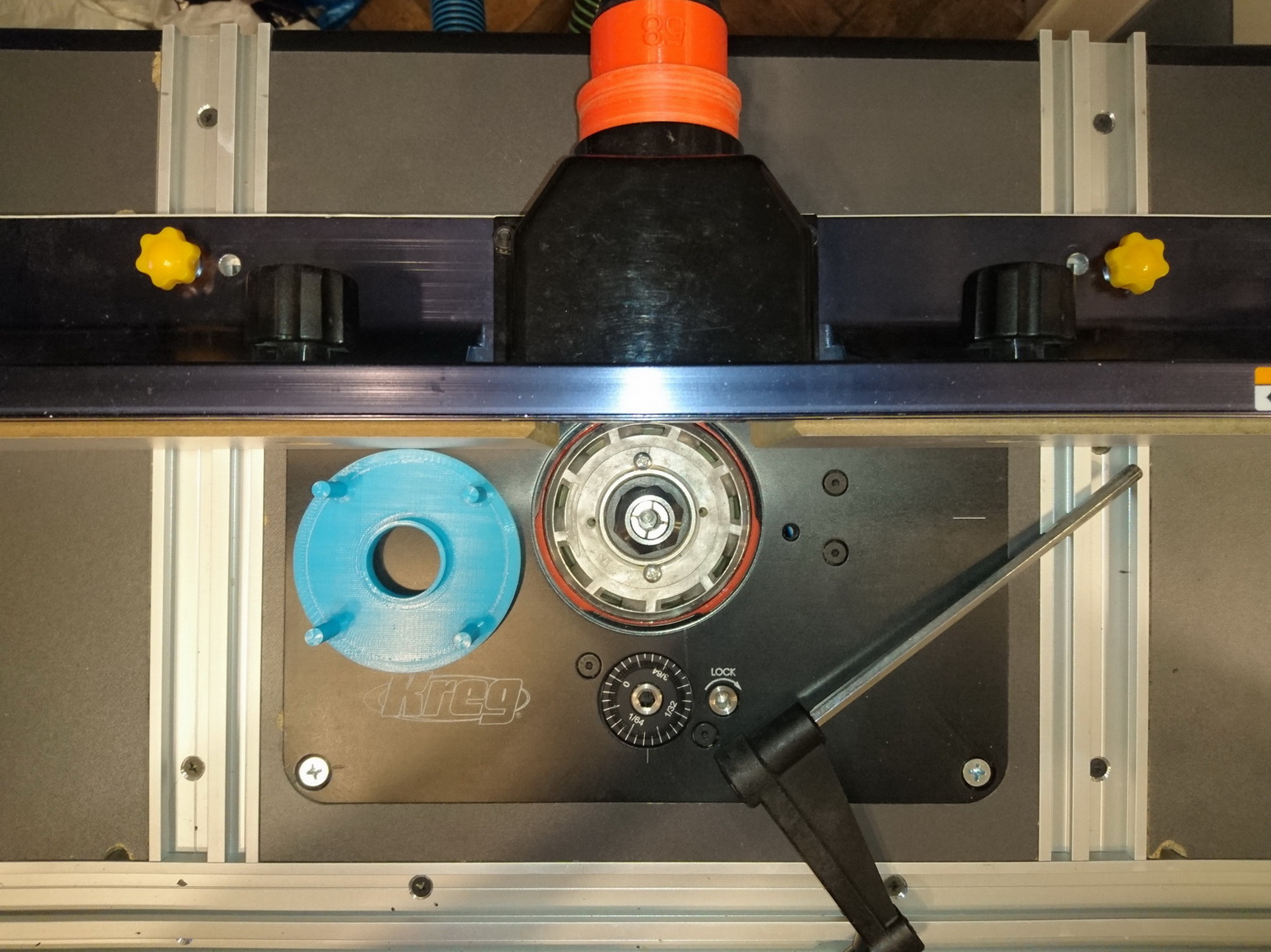 KREG Precision Router Lift +BOSCH (GMF1400, 1617) Dust Remover by ...