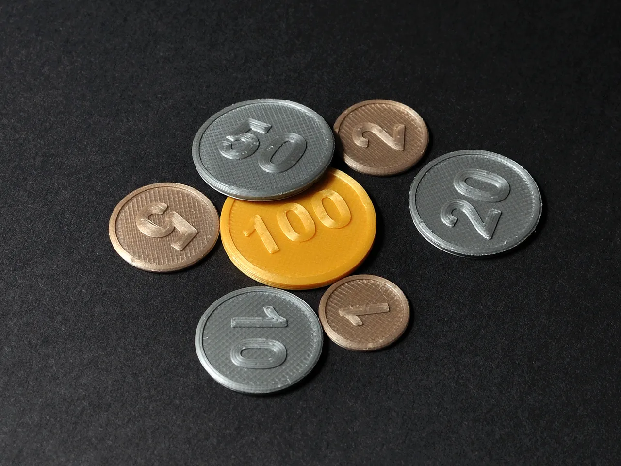 Play money by nirgal | Download free STL model | Printables.com for Free Printable Play Money Coins