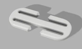 Bra strap clip by xtrusion, Download free STL model