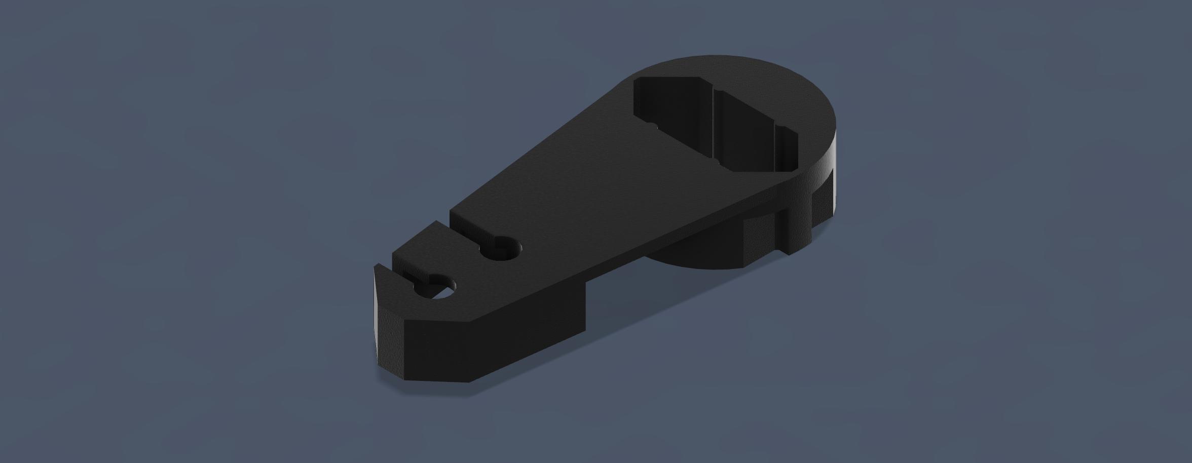 Schuko-Euro hangoff-adapter for lamps
