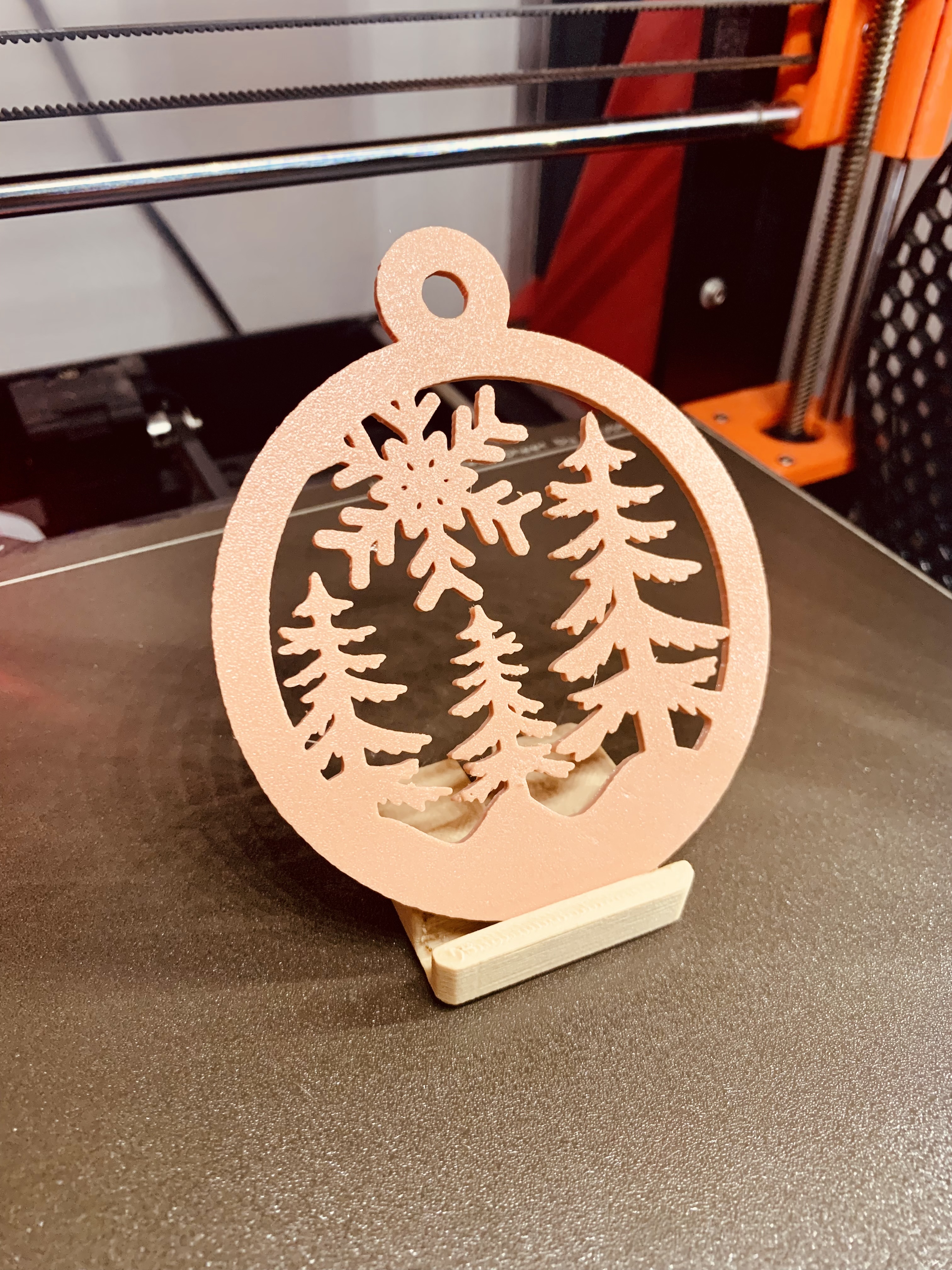 Christmas ornament - forest theme IV