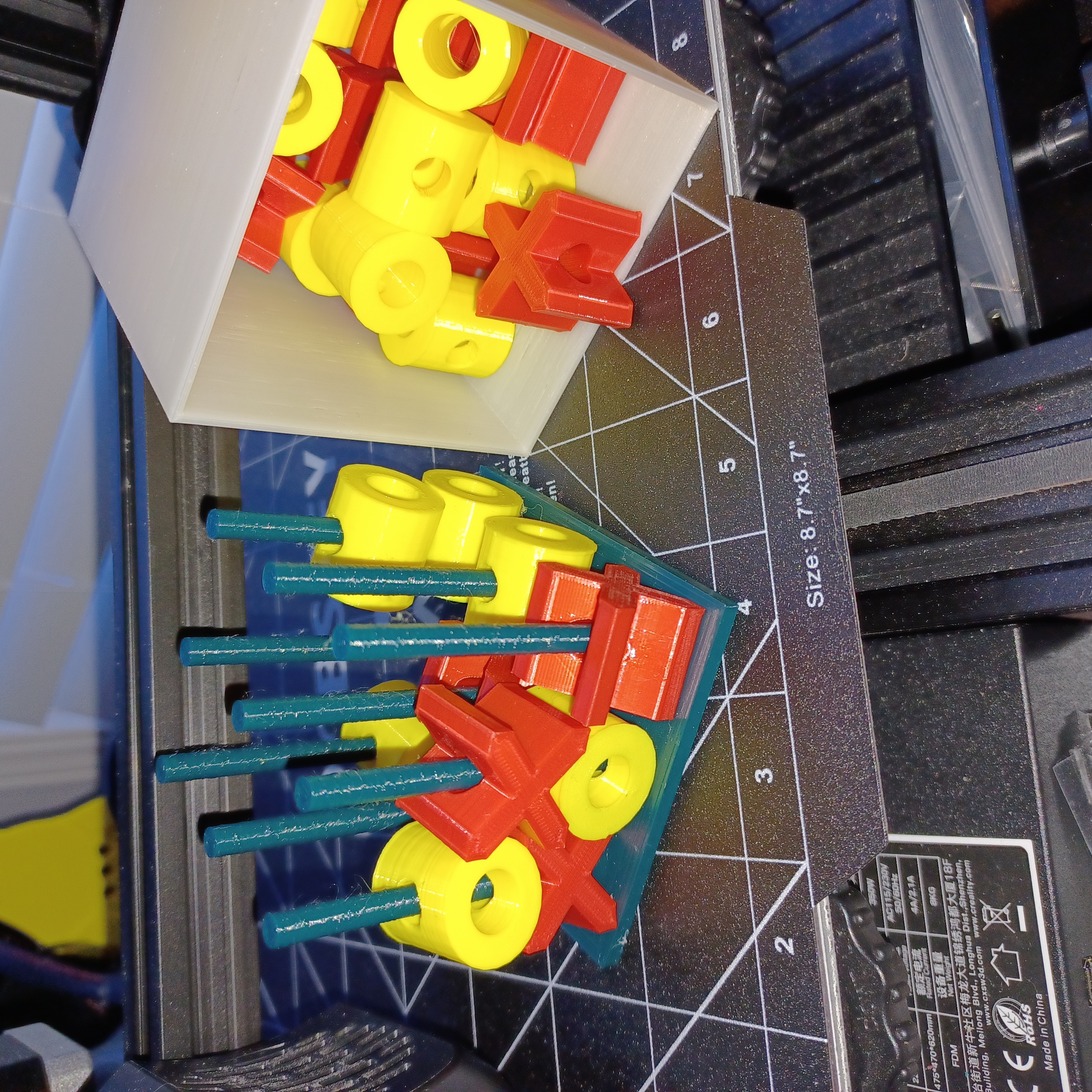 Miniatura 2 do modelo 3D 3D tic tac toe