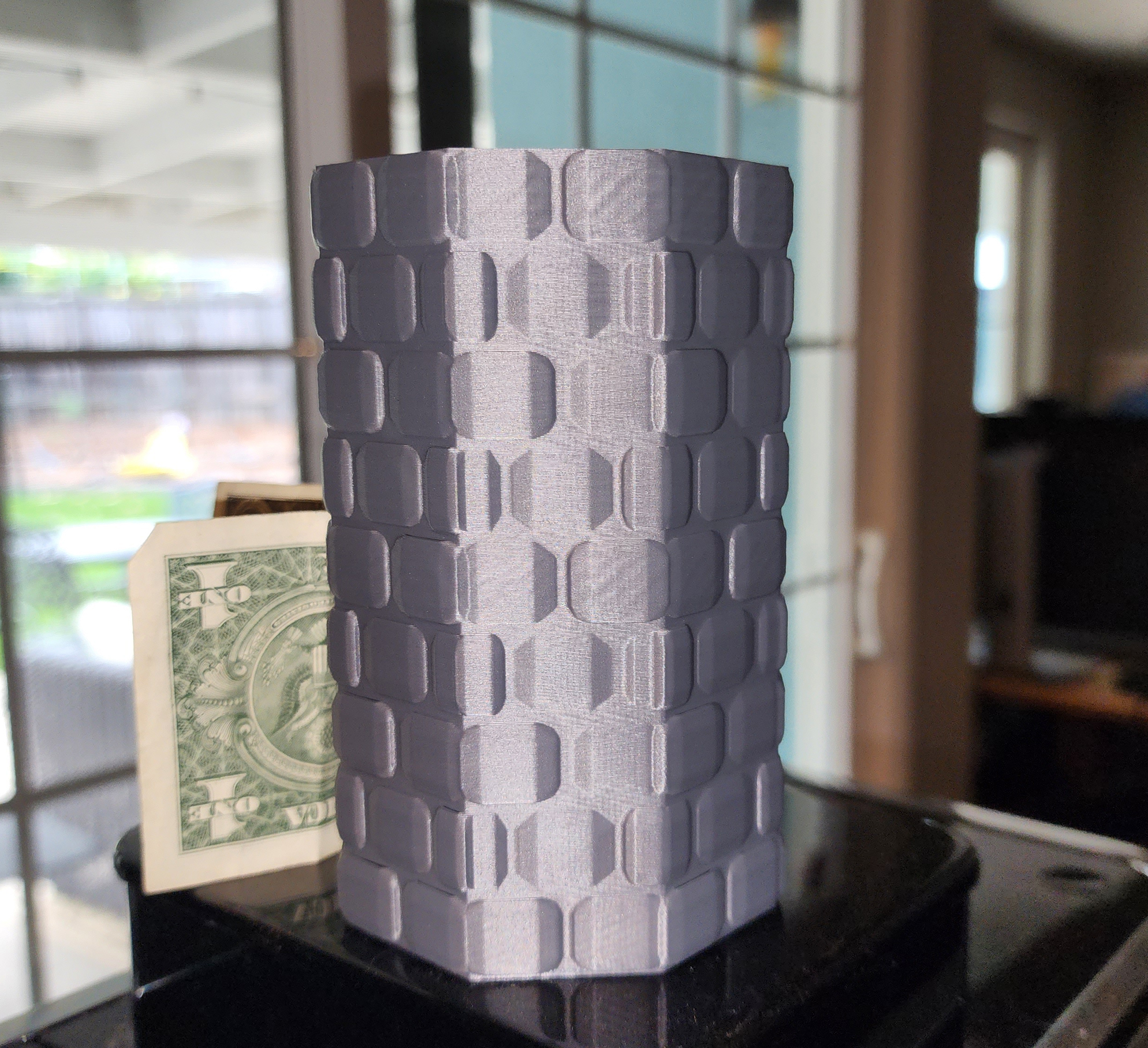 Stone Brick Octagonal Tower - Spiral vase mode — thumbnail 2