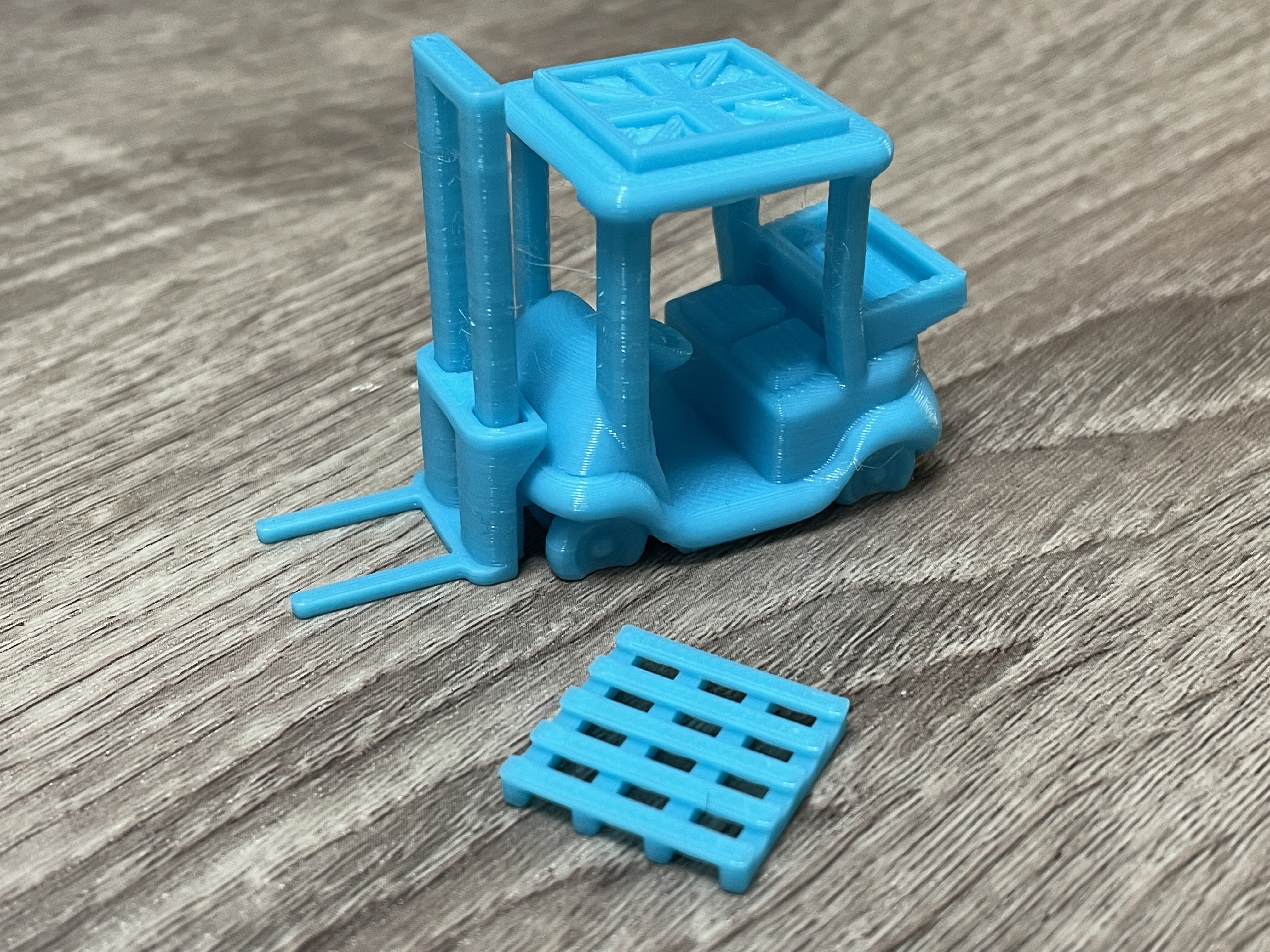 E3D Buggy Forklift (Print-In-Place)