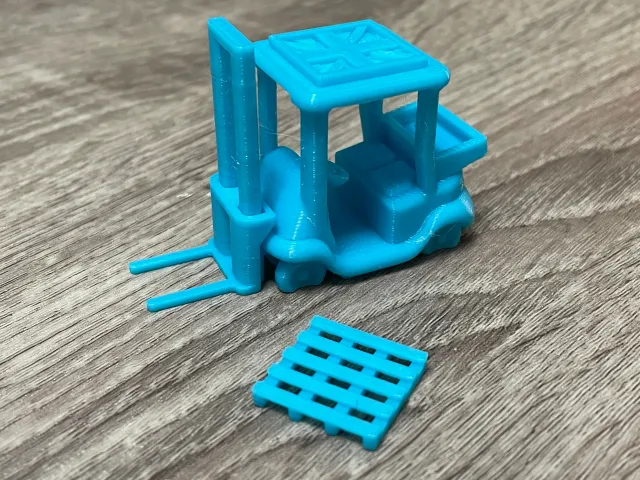 E3D Buggy Forklift (Print-In-Place)