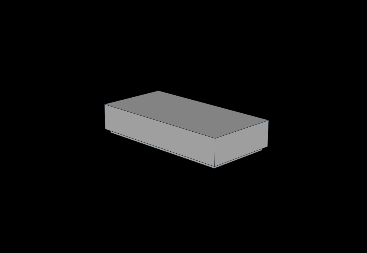 Lego Compatible (3069b.dat) Tile  1 x  2 with Groove