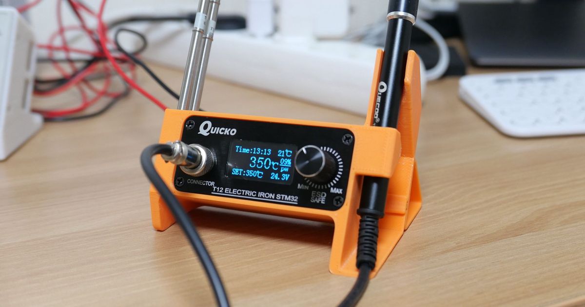 T12 Soldering Station by three-spot | Download free STL model ...