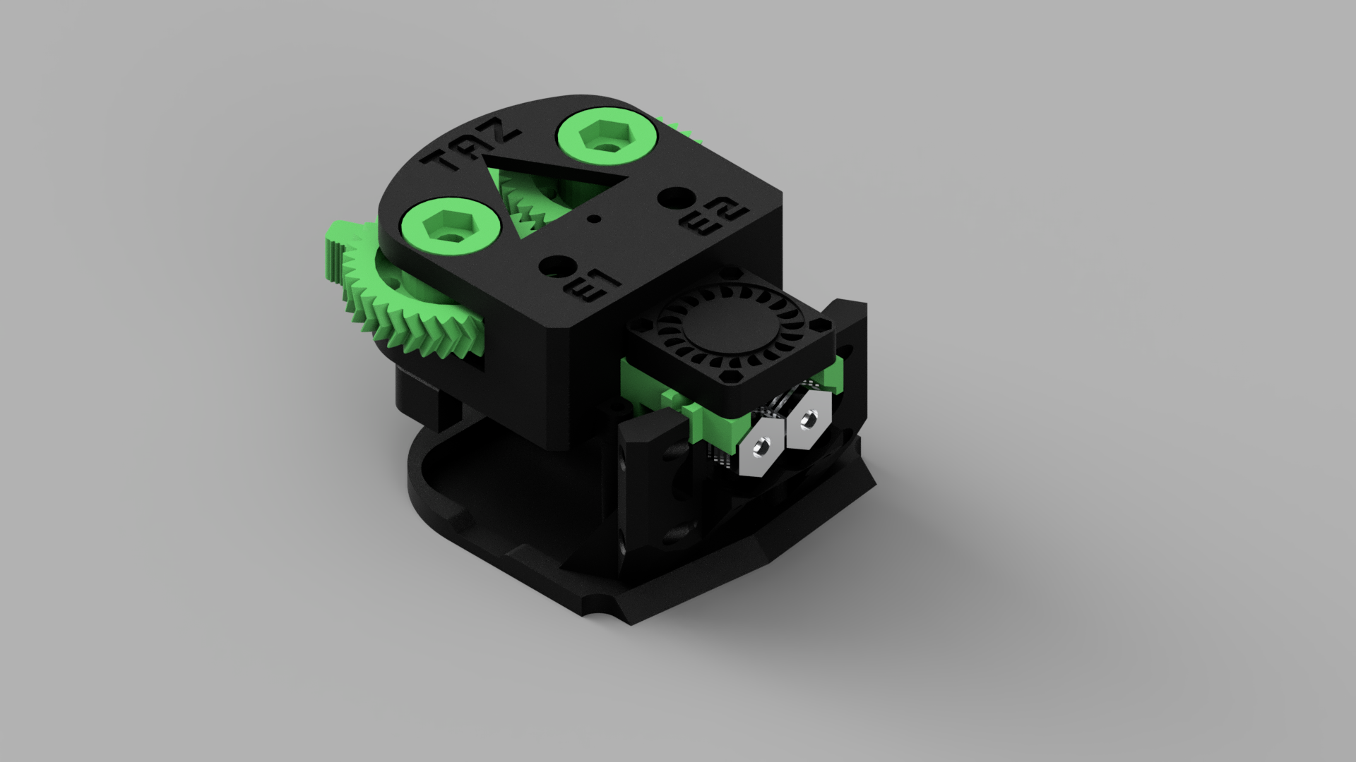 Lulzbot Taz Dual Extruder V2 to V3 Mod by Skappy21 | Download free STL ...