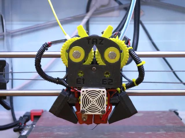 Lulzbot Taz Dual Extruder V2 Redesign