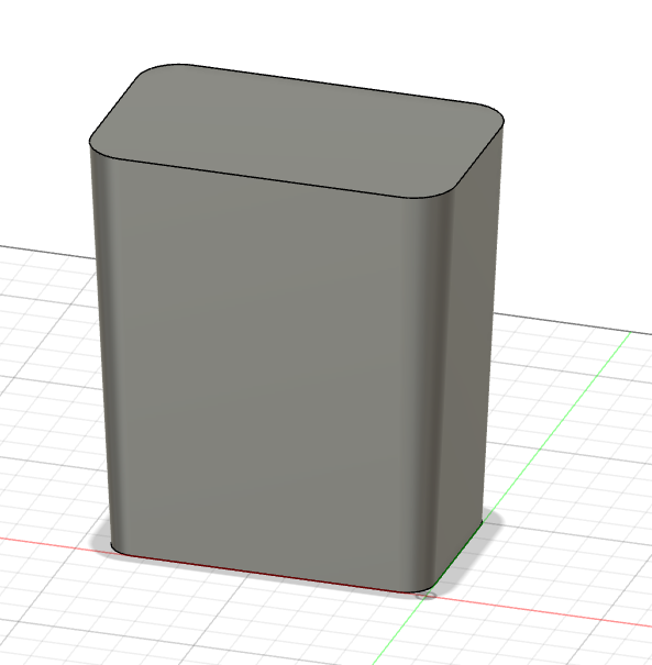 Vase Mode Trash Can