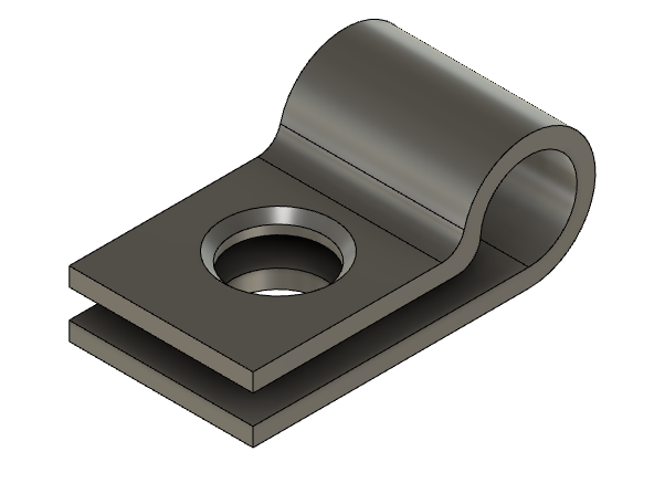 Cable Clip 4mm