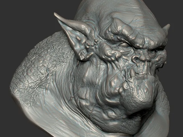 Orc Bust