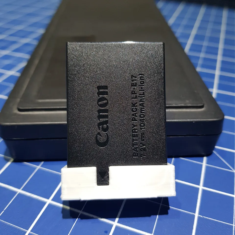 Numbered Canon LP-E12 Battery Cover by Phantomias7