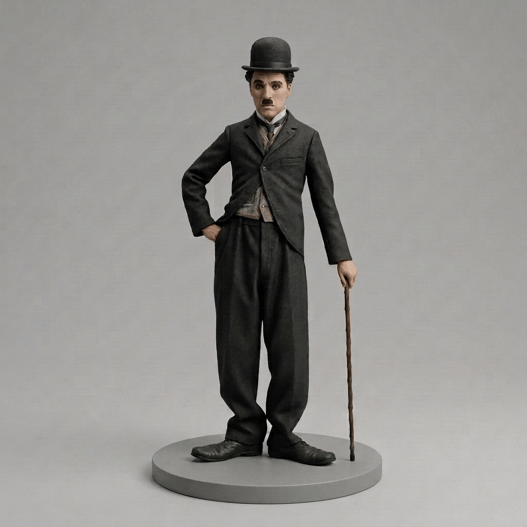 The Legendary Charlie Chaplin - "The Tramp" - 1925