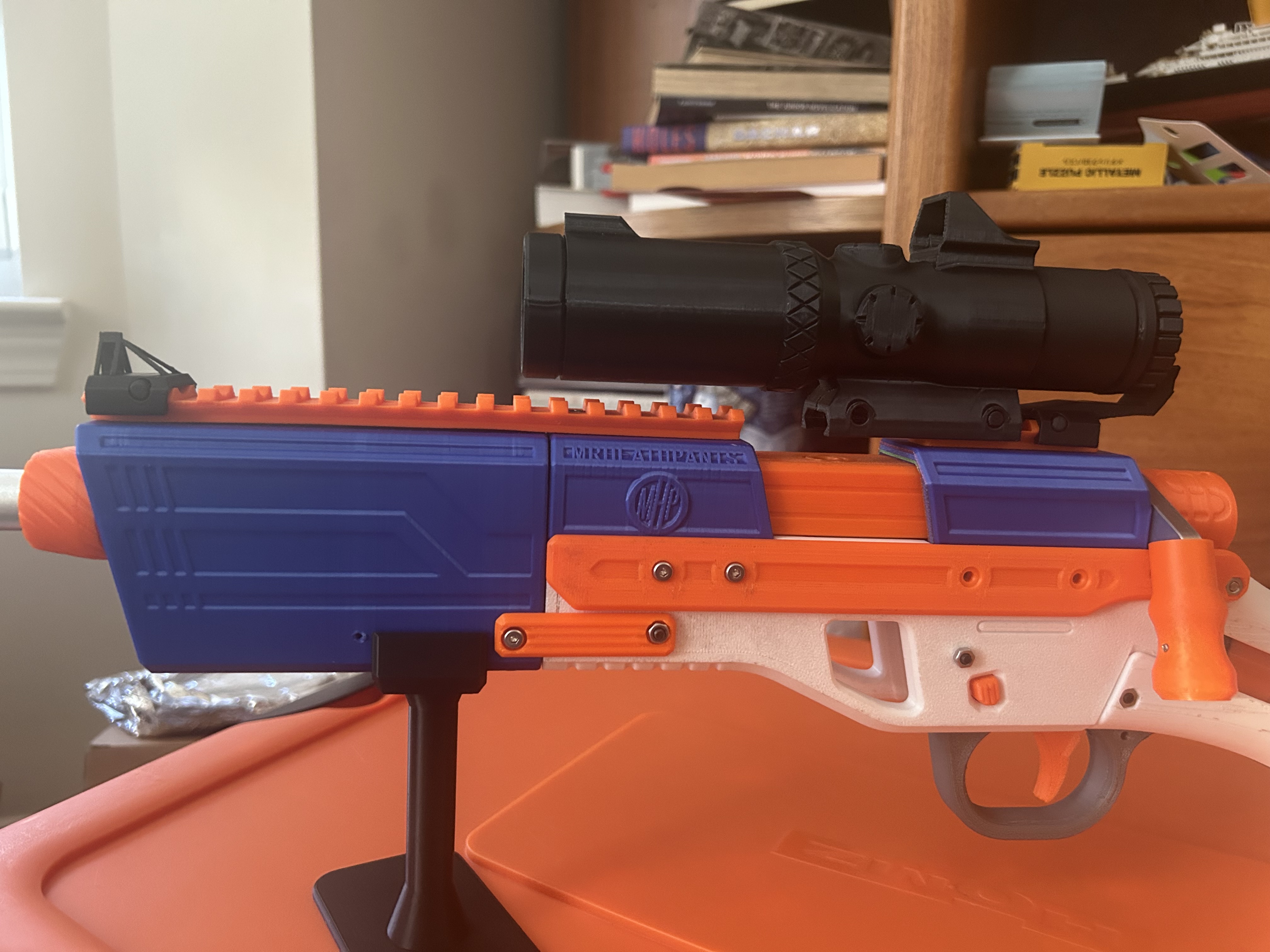 Picatinny Iron Sights for Leedle Dynamics' Scope