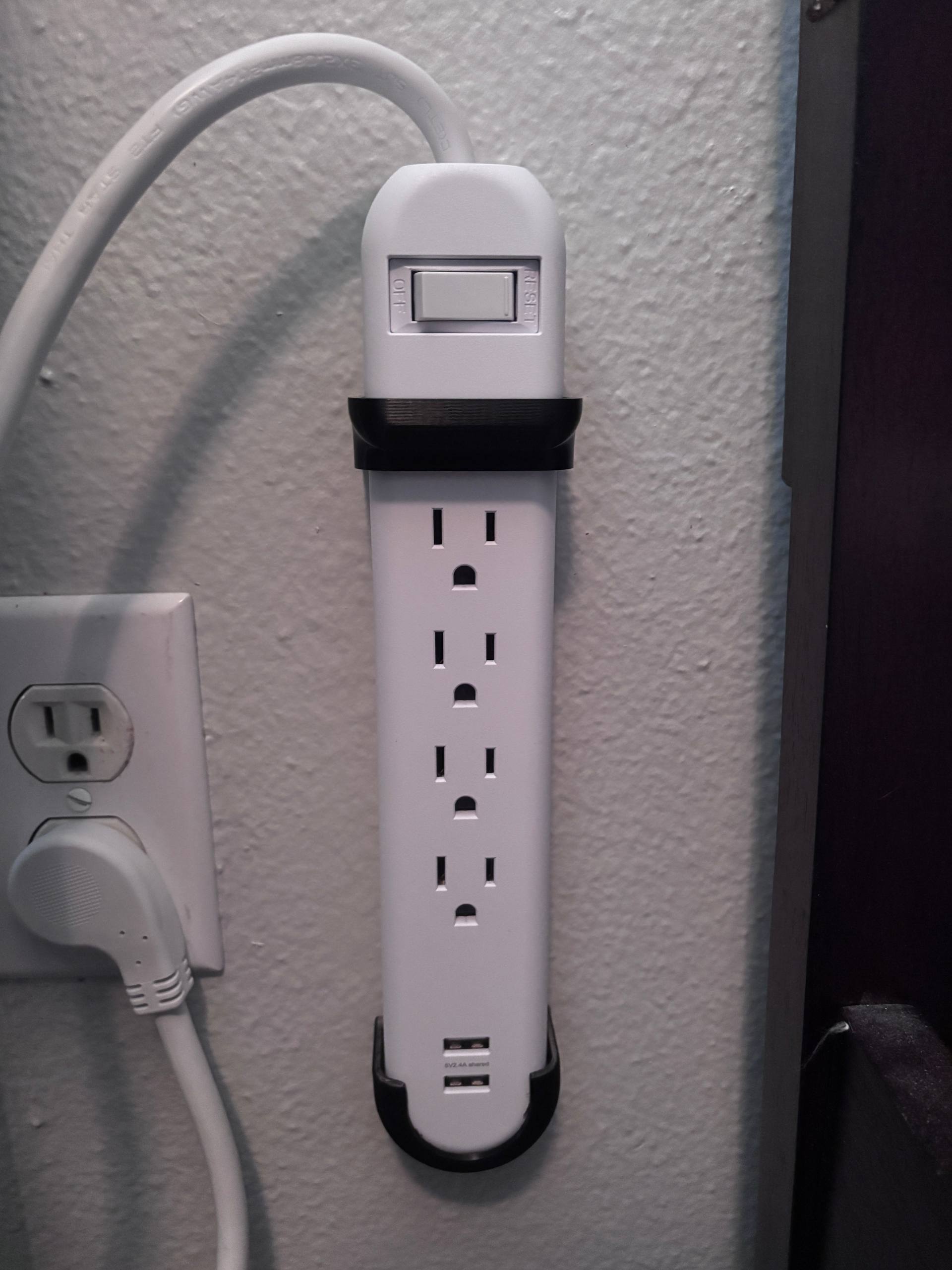 Power Strip Wall Mount - onn