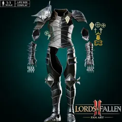 LORDS OF THE FALLEN II 2026 DARK CRUSADER FULL ARMOR COSPLAY Fan Art STL