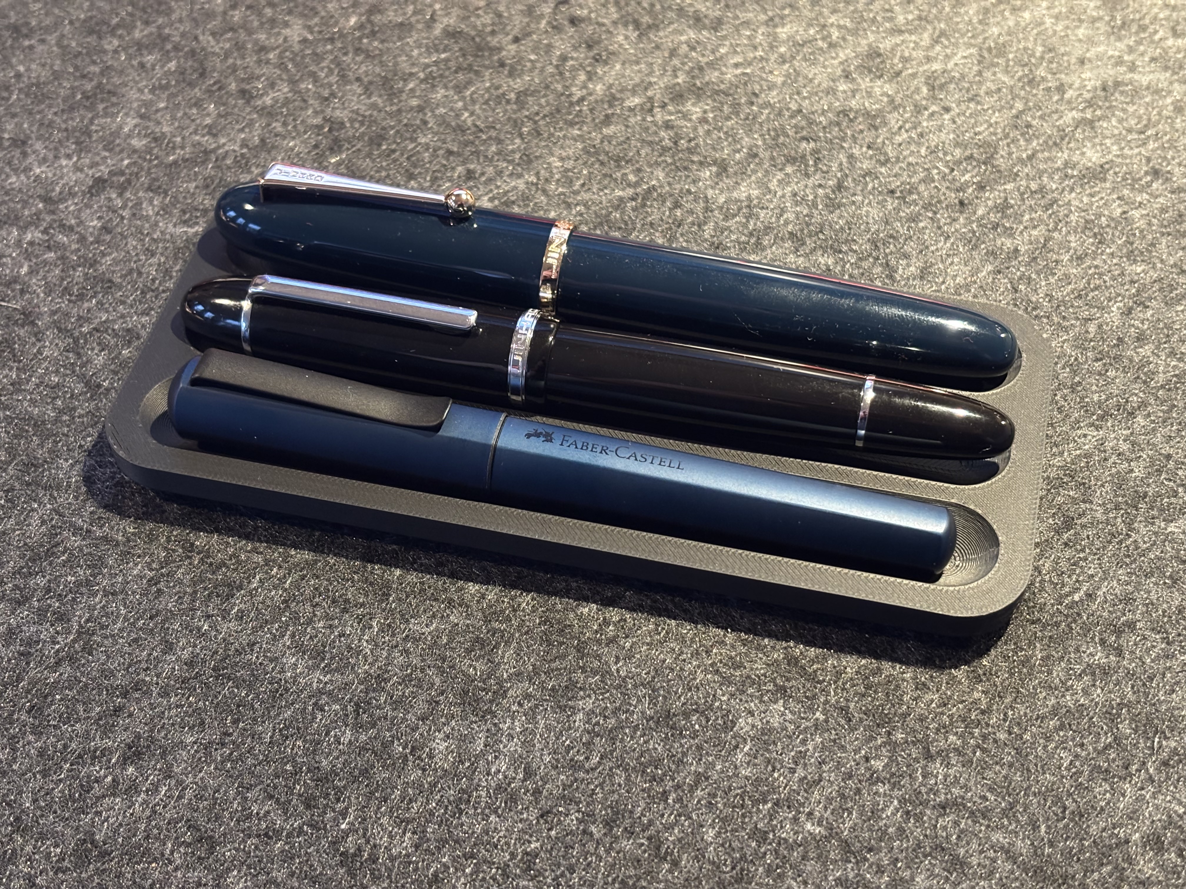 Triple Pen Tray