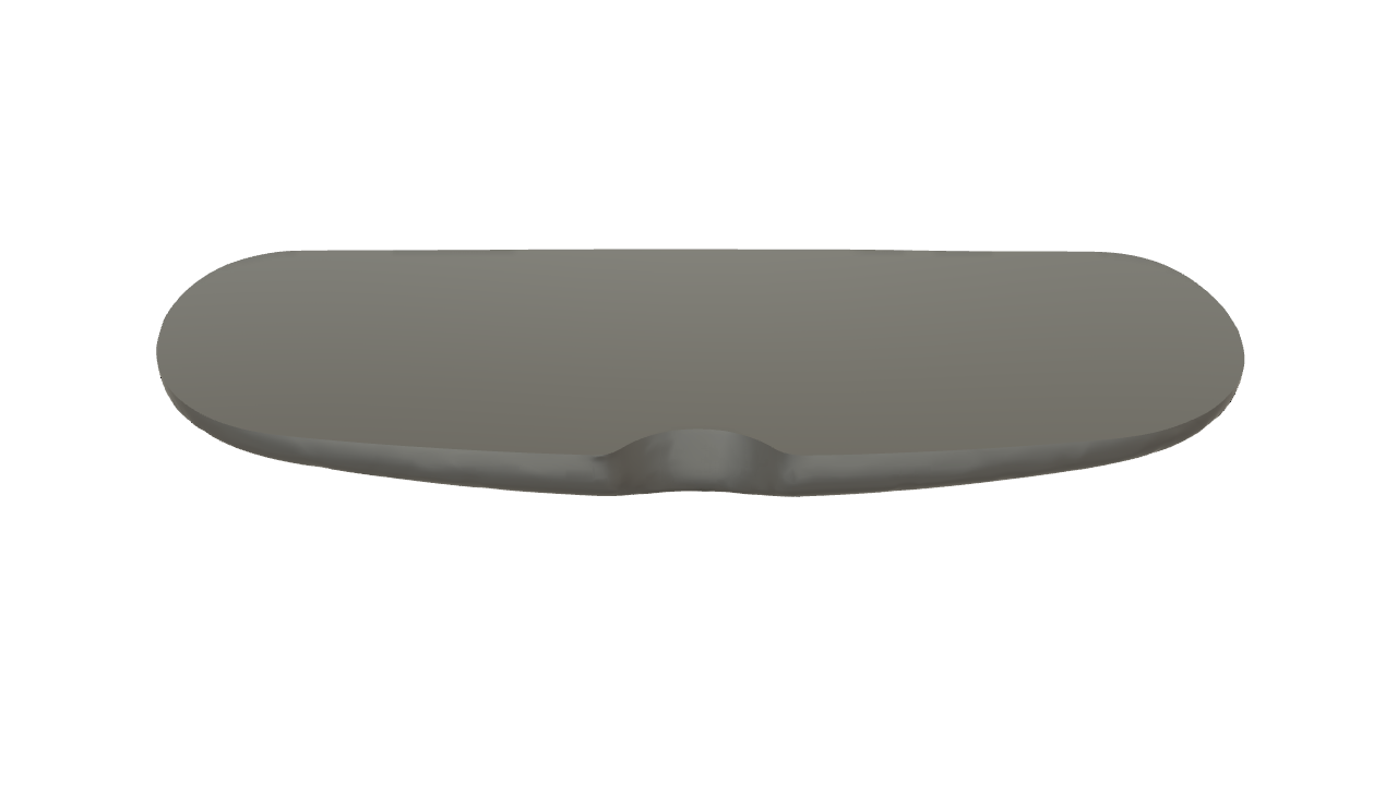 Generic (blank) insert for Zenni Optical glasses case