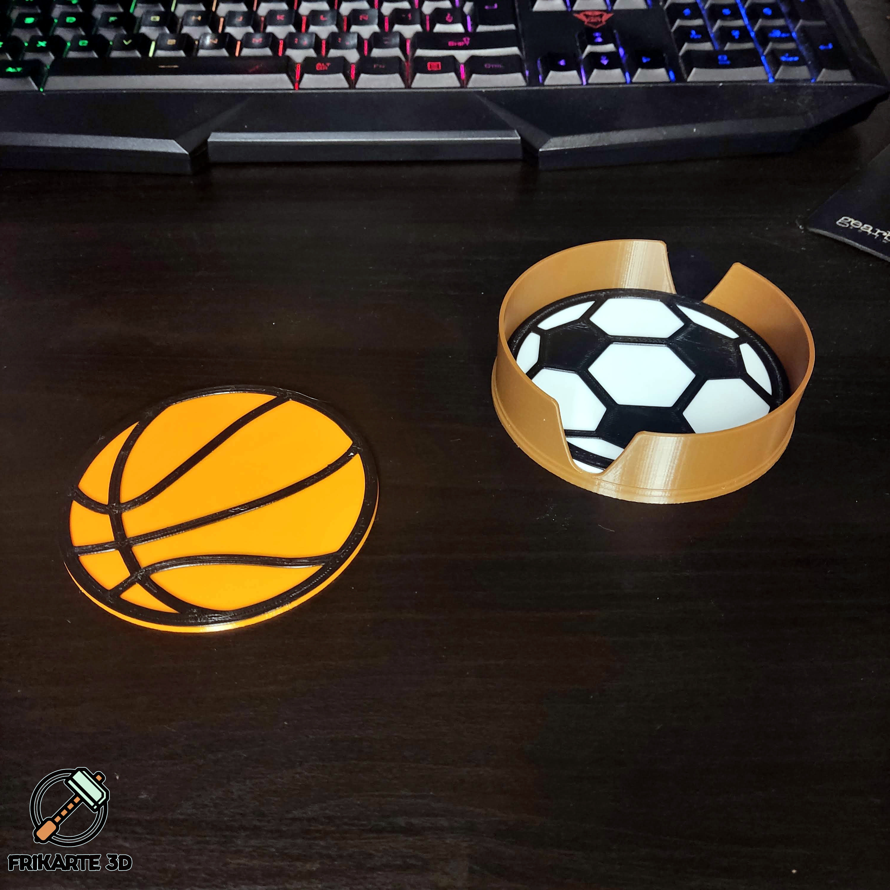 Basketball Coaster