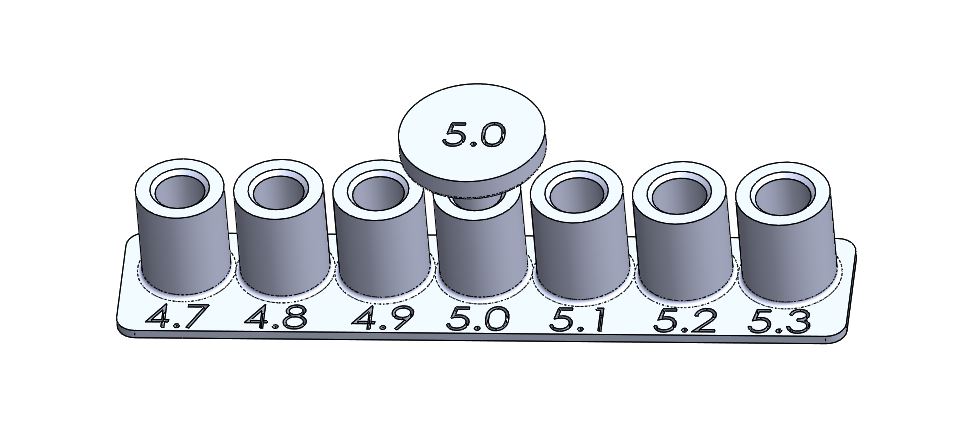 Tolrance test for FDM