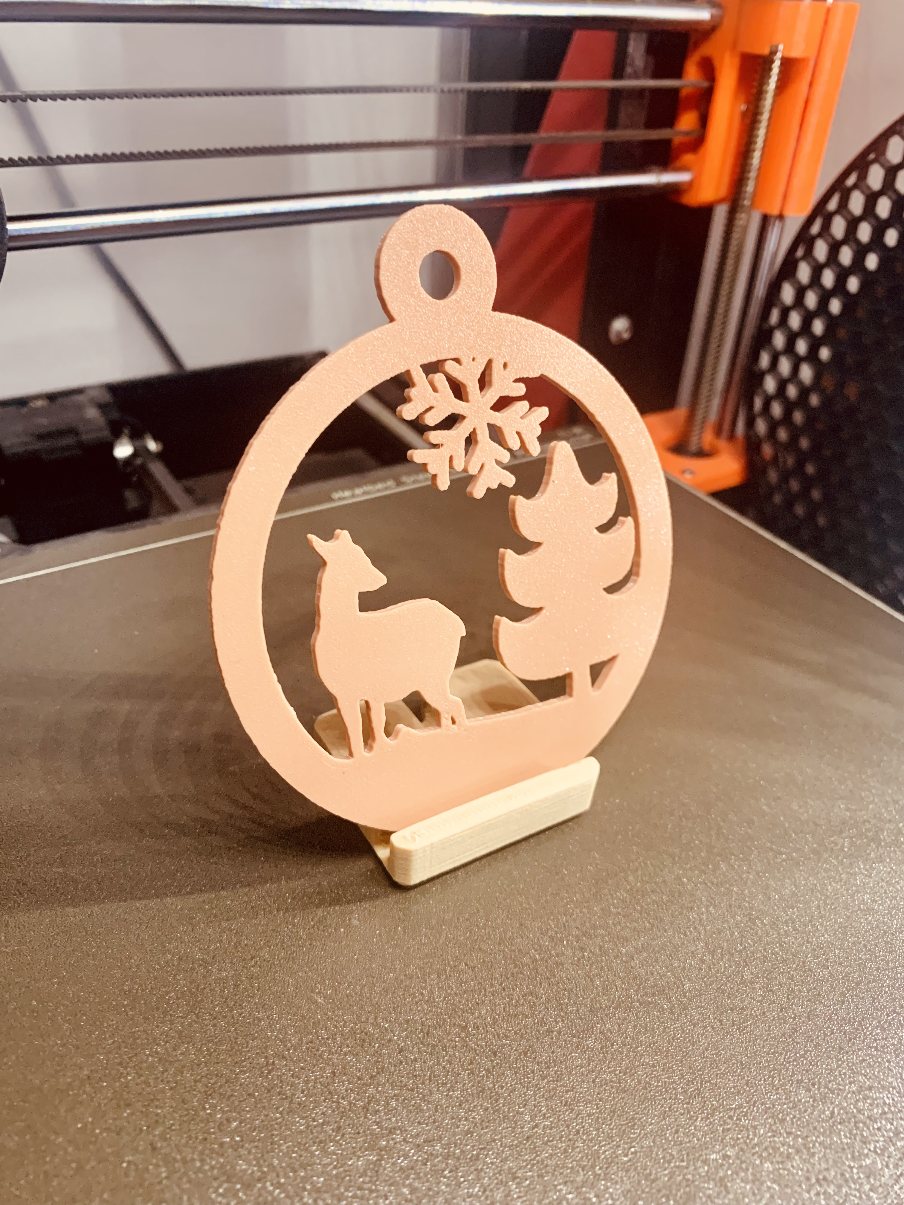 Christmas ornament - forest theme VI