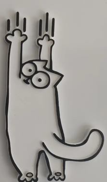 wall cat 3D model