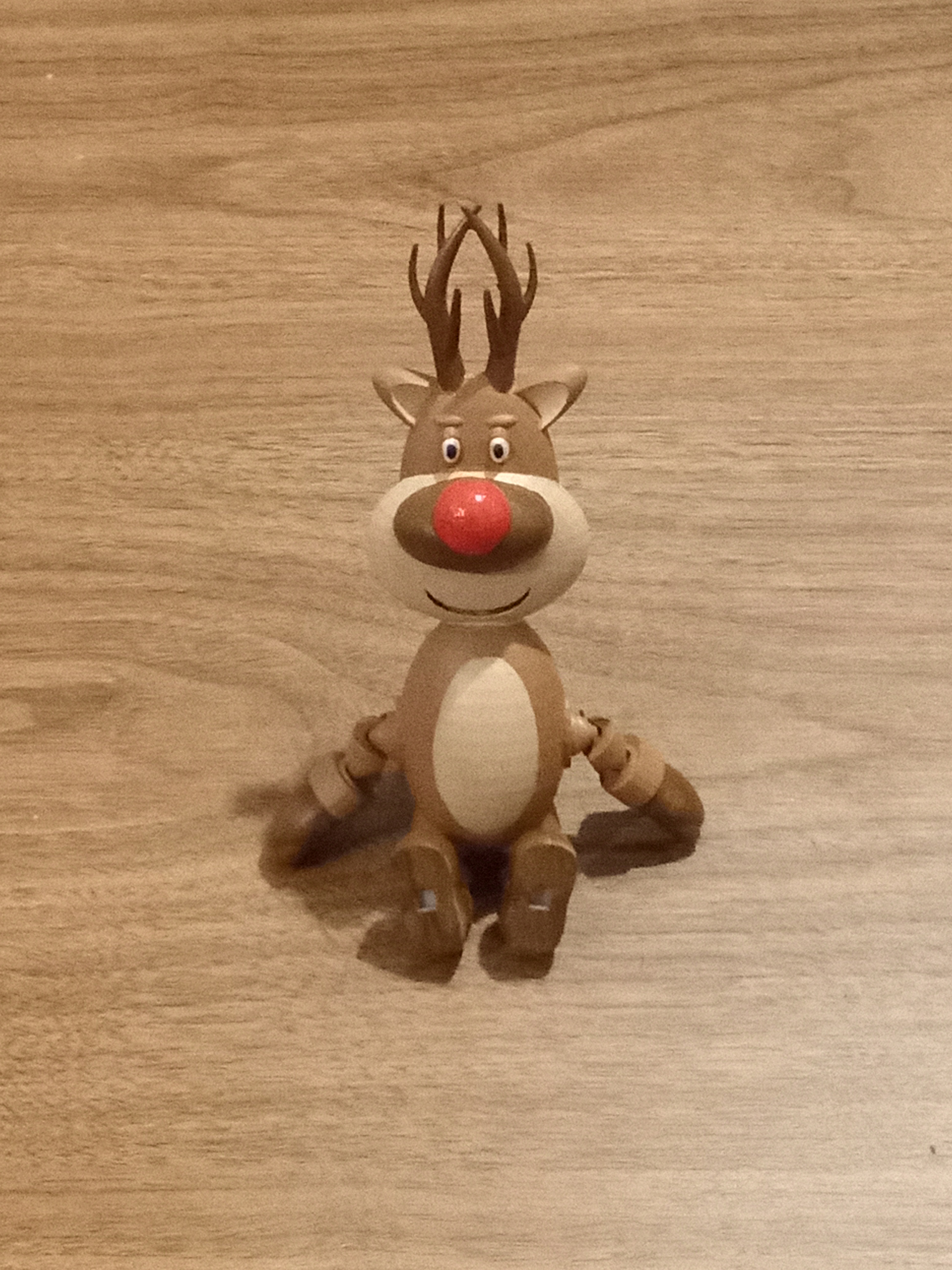 Articulated Reindeer Christmas Bauble