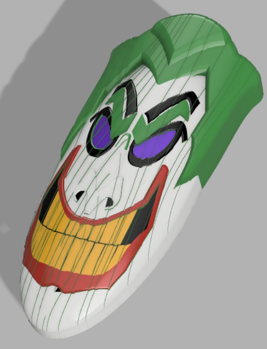 Tiki Mask Batman and Joker