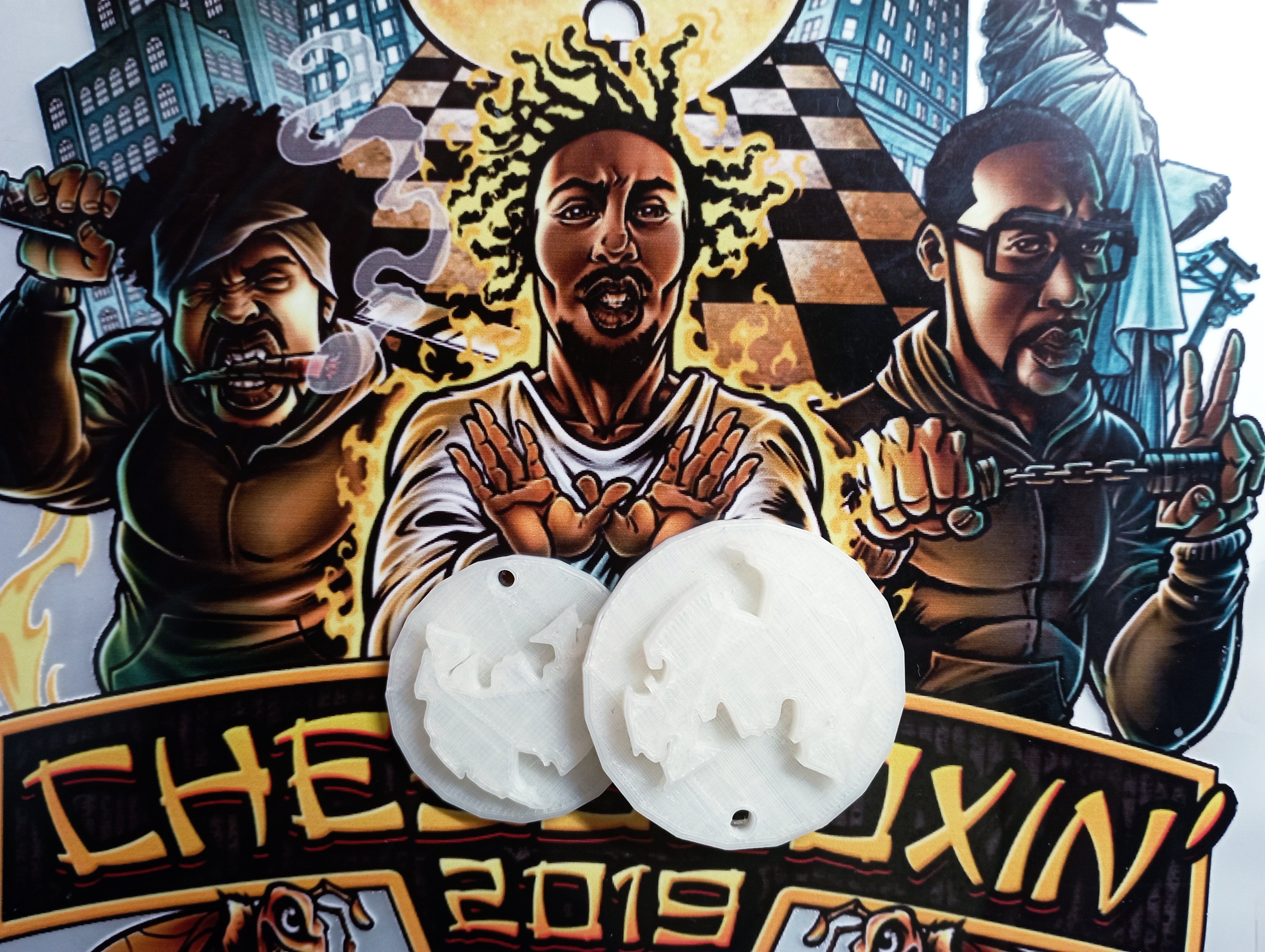 WU METHOD MAN key chain