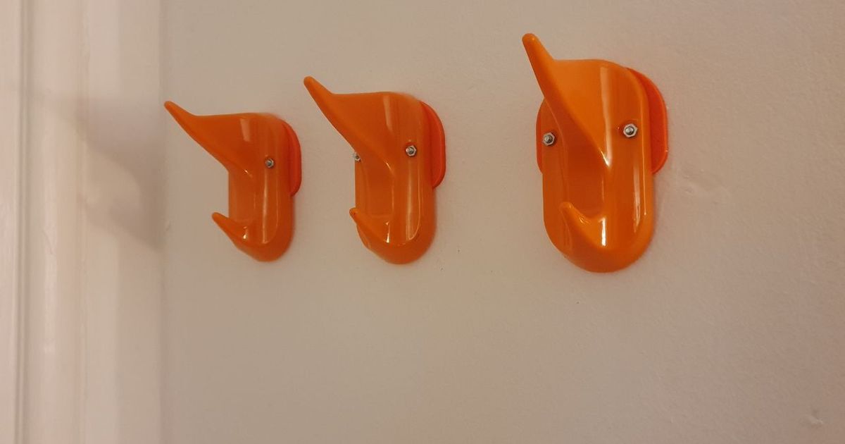 Jacket holder wall mount by sorro Download free STL model