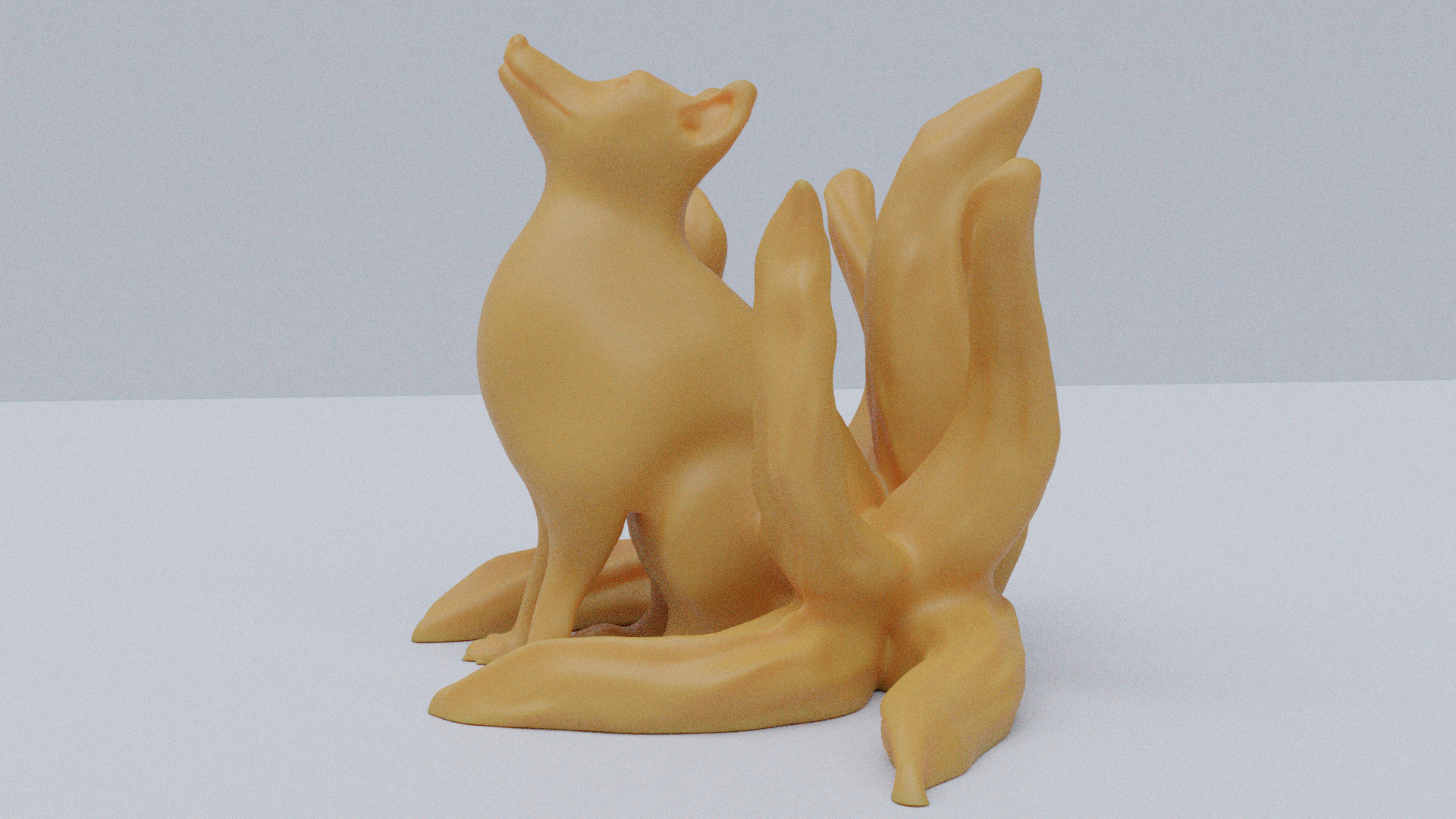 Kitsune (Japanese nine-tailed fox)