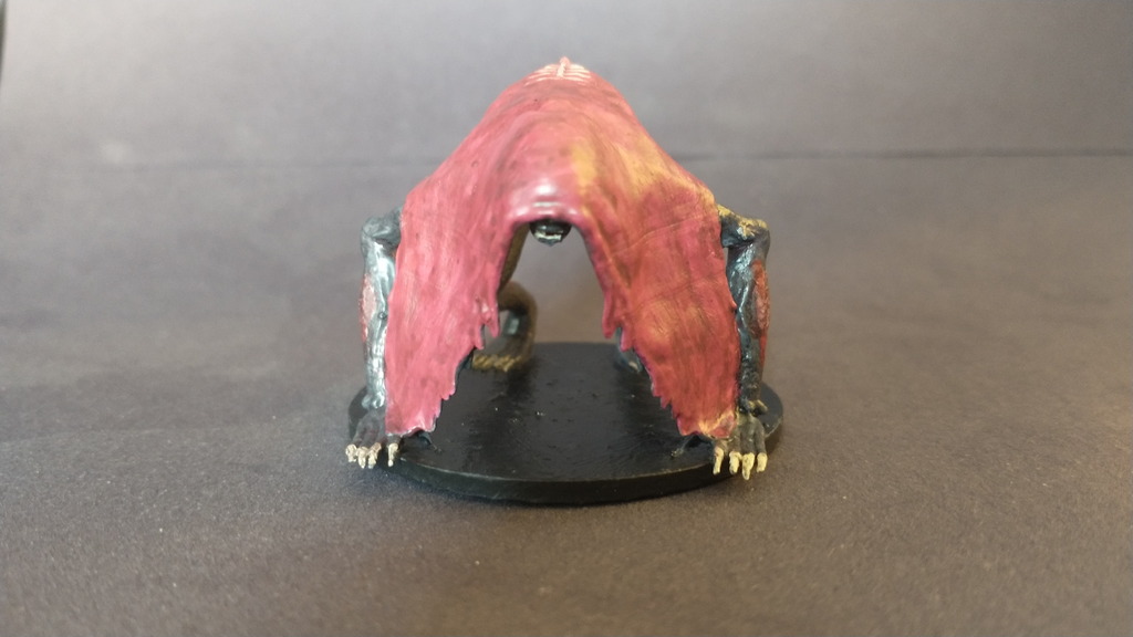 Blood-Starved Beast Miniature (Bloodborne Fan Art)