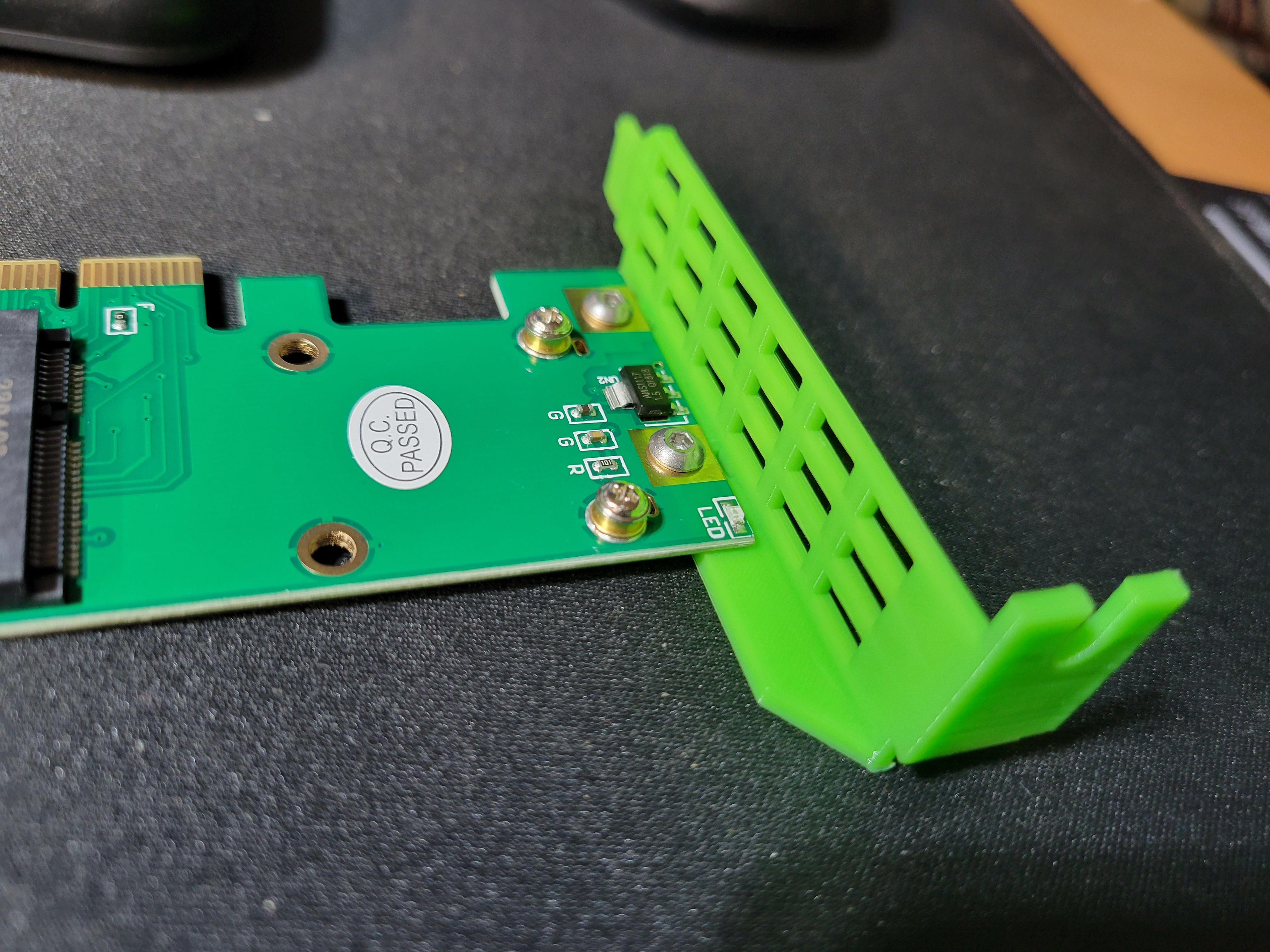 Coral mpcie adapter low profile bracket